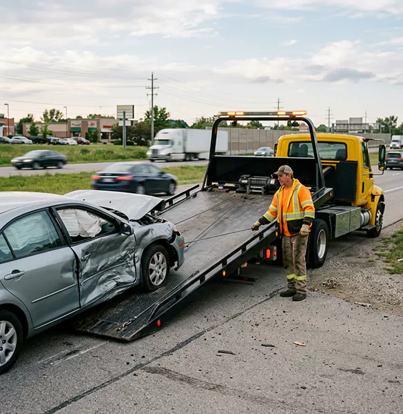 Trusted wrecked car removal service in Indianapolis, IN